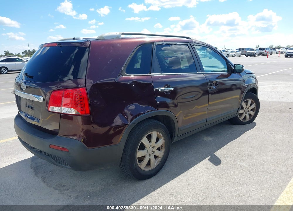 2012 KIA SORENTO LX V6 VIN: 5XYKT4A21CG270280