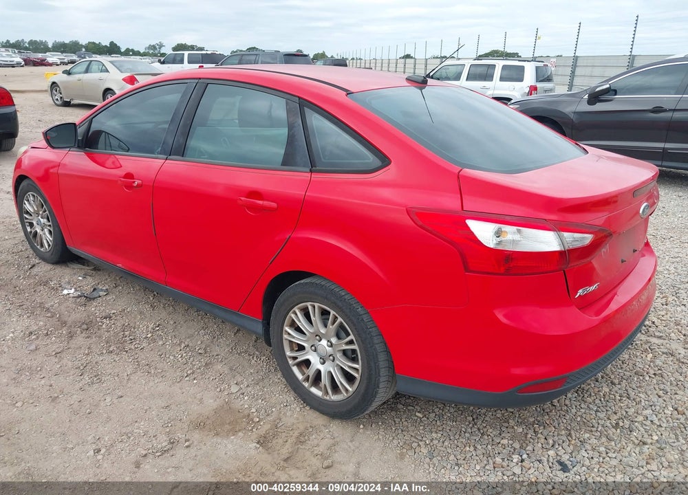 2012 FORD FOCUS SE VIN: 1FAHP3F26CL178500