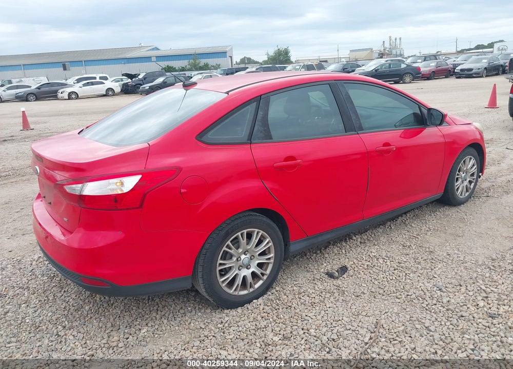 2012 FORD FOCUS SE VIN: 1FAHP3F26CL178500