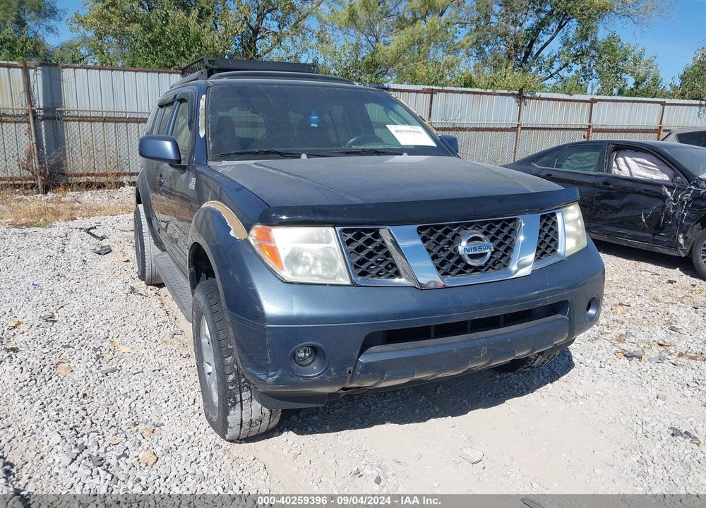 2005 NISSAN PATHFINDER SE VIN: 5N1AR18W05C788742