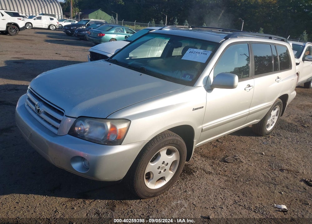 2004 TOYOTA HIGHLANDER LIMITED V6 VIN: JTEEP21A140023714