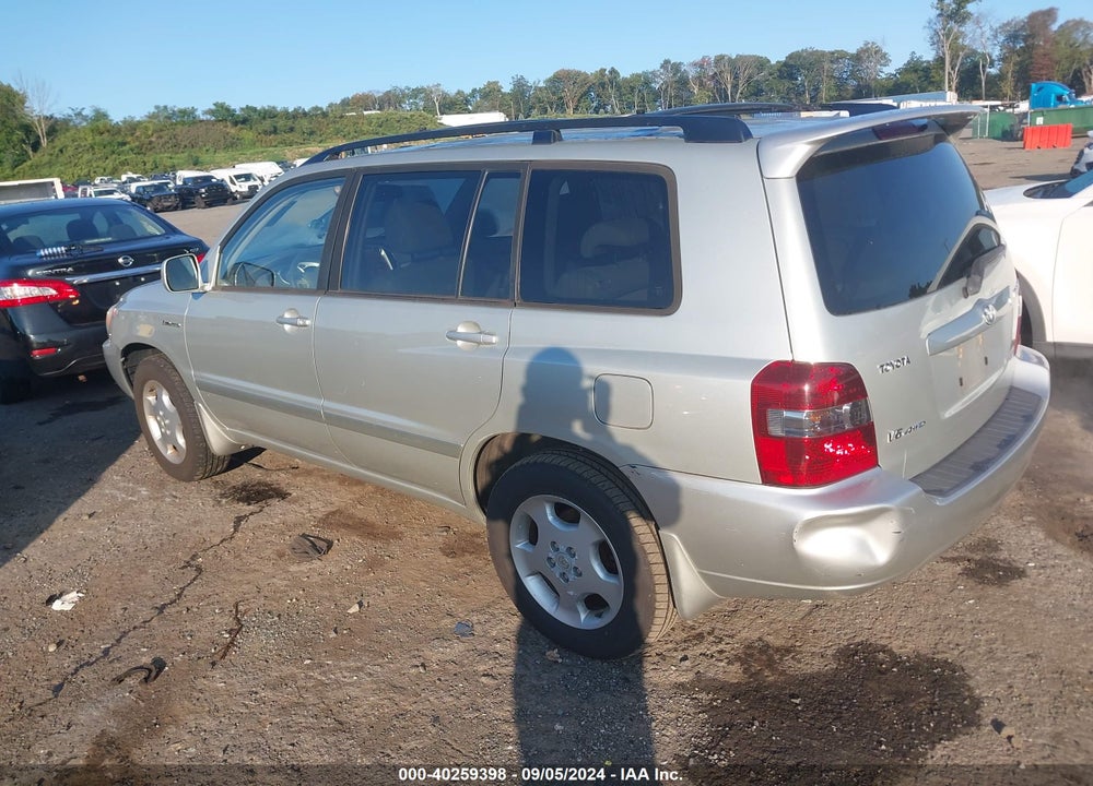 2004 TOYOTA HIGHLANDER LIMITED V6 VIN: JTEEP21A140023714