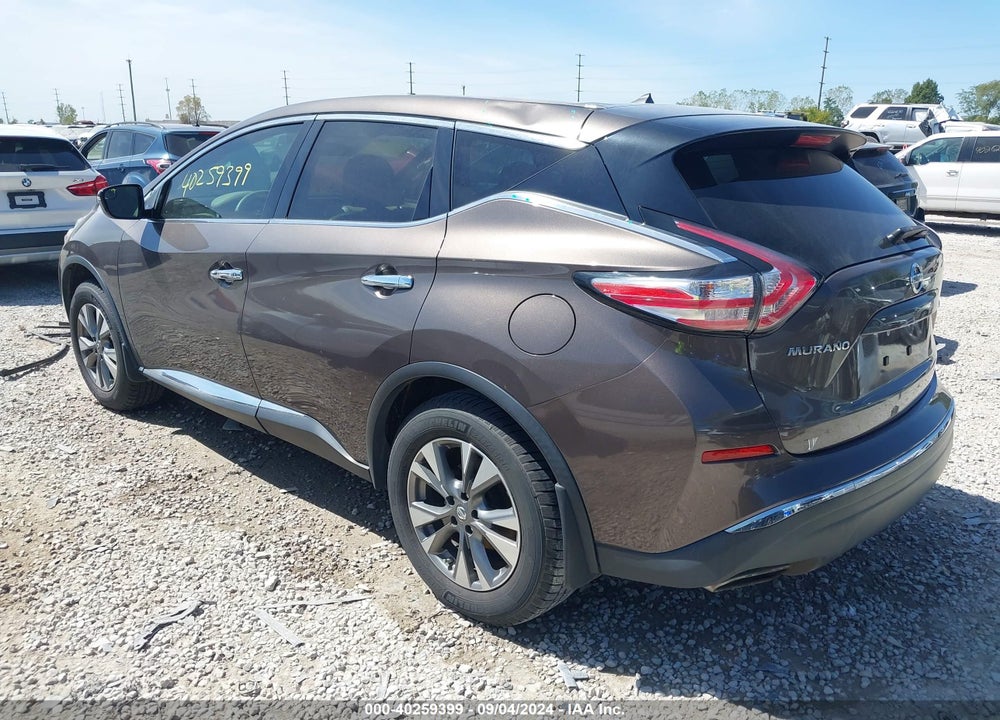 2015 NISSAN MURANO S VIN: 5N1AZ2MH2FN225114