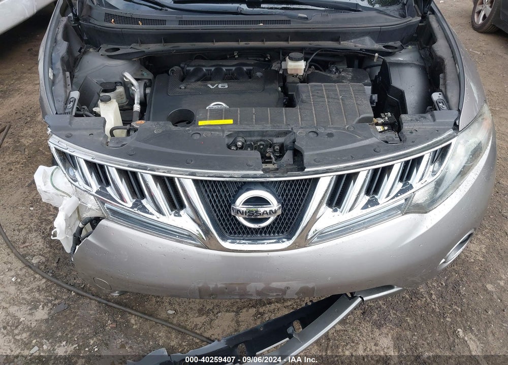 2009 NISSAN MURANO SL VIN: JN8AZ18W89W152745