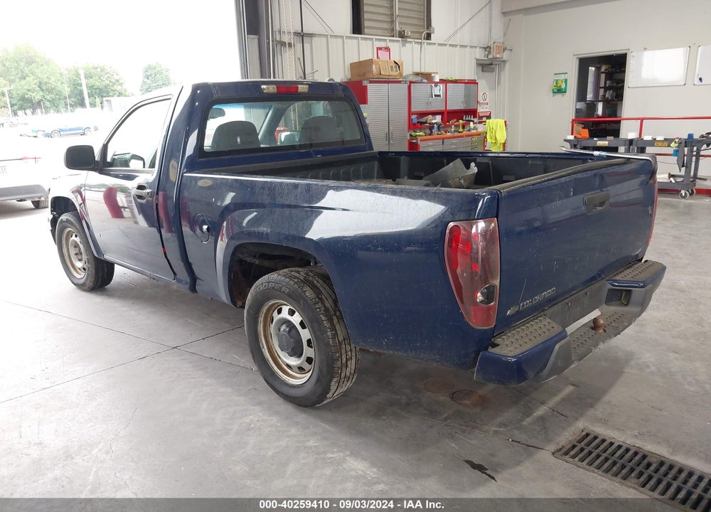 2009 CHEVROLET COLORADO WORK TRUCK VIN: 1GCCS149898100691
