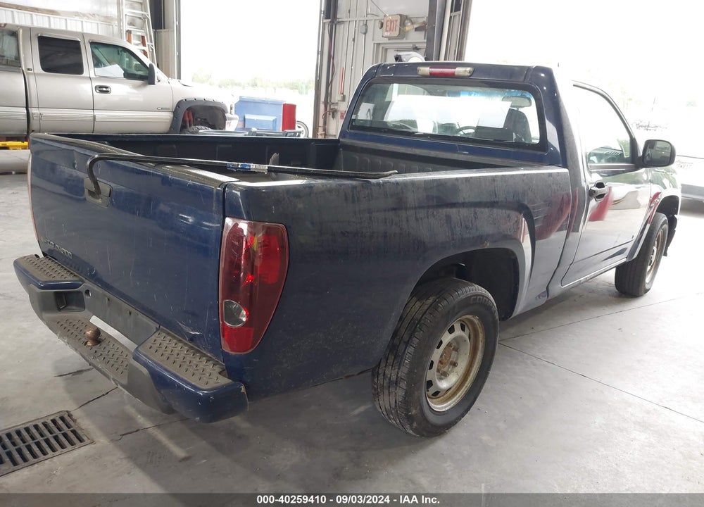 2009 CHEVROLET COLORADO WORK TRUCK VIN: 1GCCS149898100691