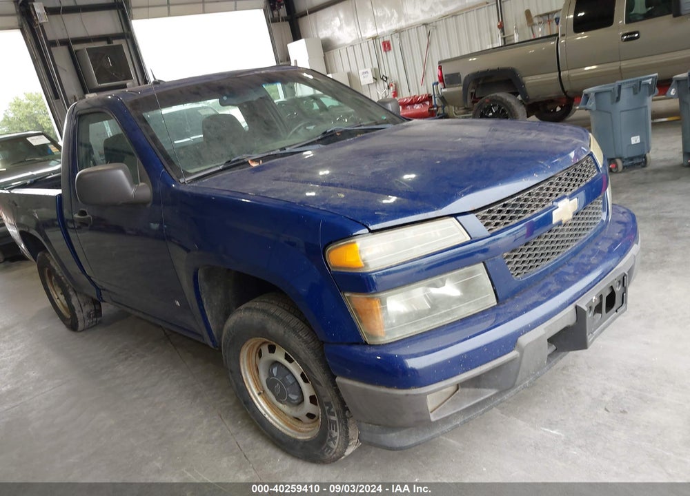 2009 CHEVROLET COLORADO WORK TRUCK VIN: 1GCCS149898100691