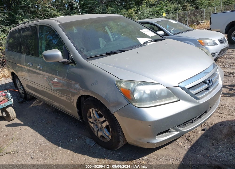 2007 HONDA ODYSSEY EX VIN: 5FNRL38407B405570