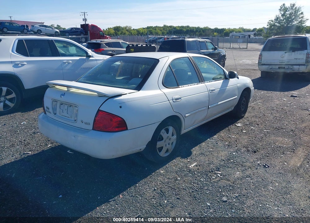 2005 NISSAN SENTRA 1.8S VIN: 3N1CB51D45L573101
