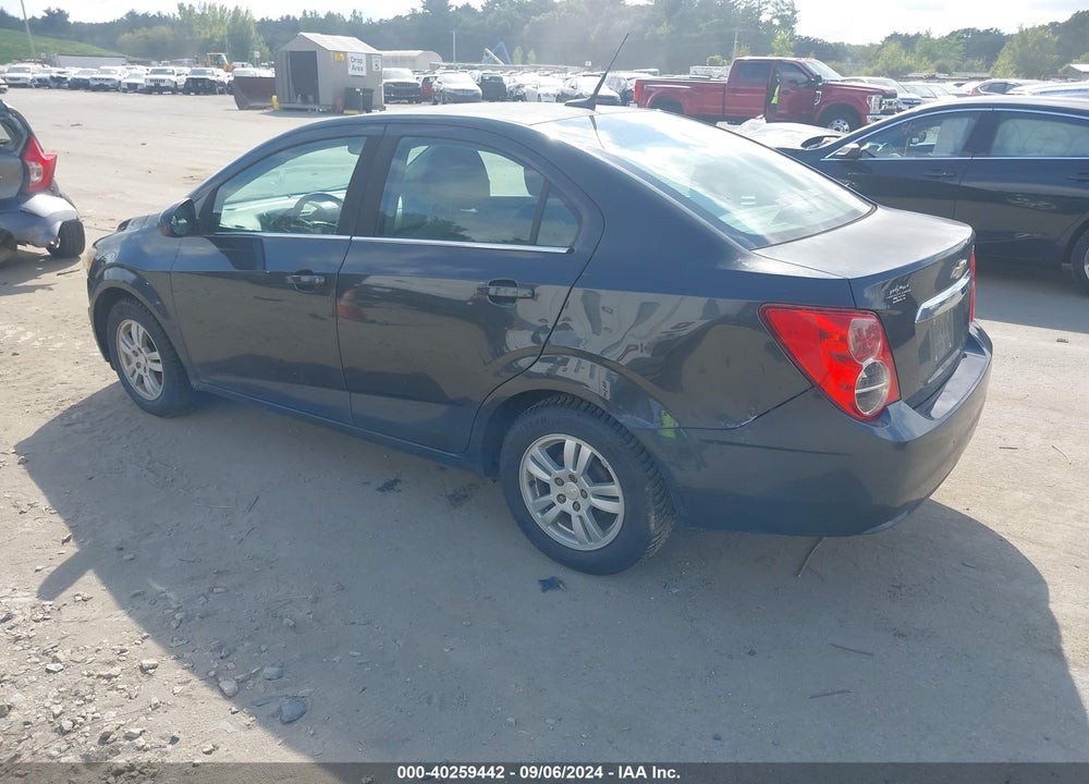 2014 CHEVROLET SONIC LT AUTO VIN: 1G1JC5SH8E4243219