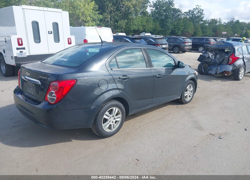 2014 CHEVROLET SONIC LT AUTO VIN: 1G1JC5SH8E4243219