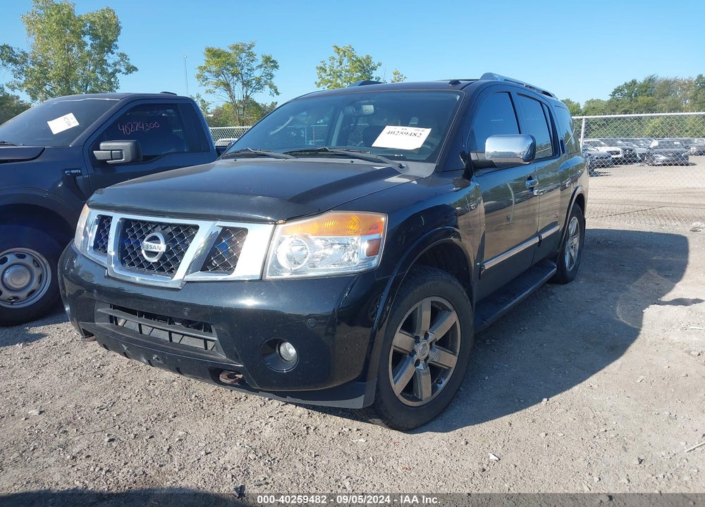 2011 NISSAN ARMADA PLATINUM VIN: 5N1AA0NE1BN606530