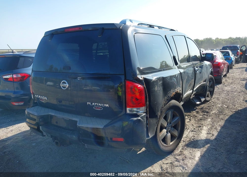 2011 NISSAN ARMADA PLATINUM VIN: 5N1AA0NE1BN606530