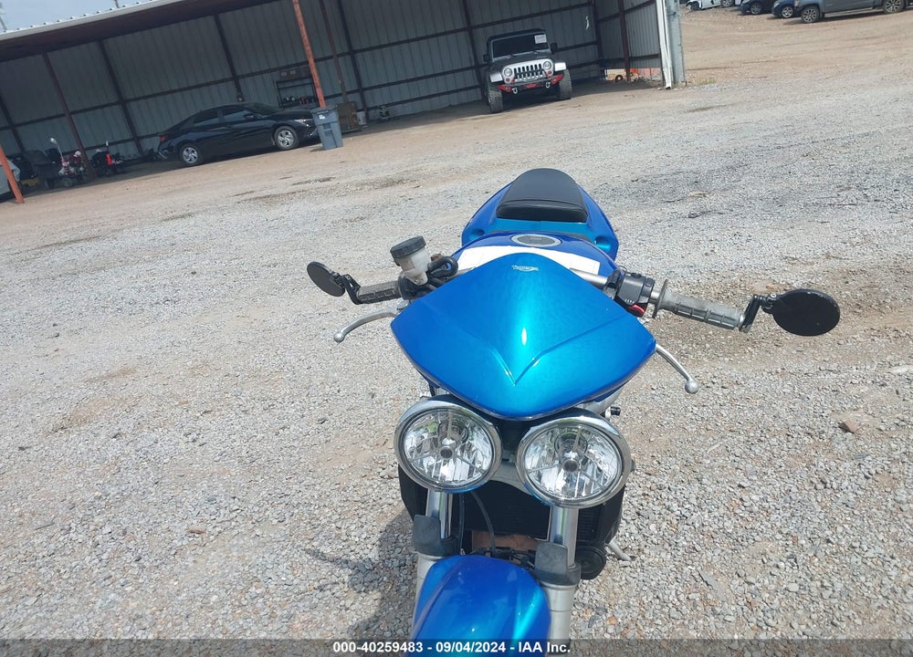 2002 TRIUMPH MOTORCYCLE SPEED VIN: SMT500FS82J152184