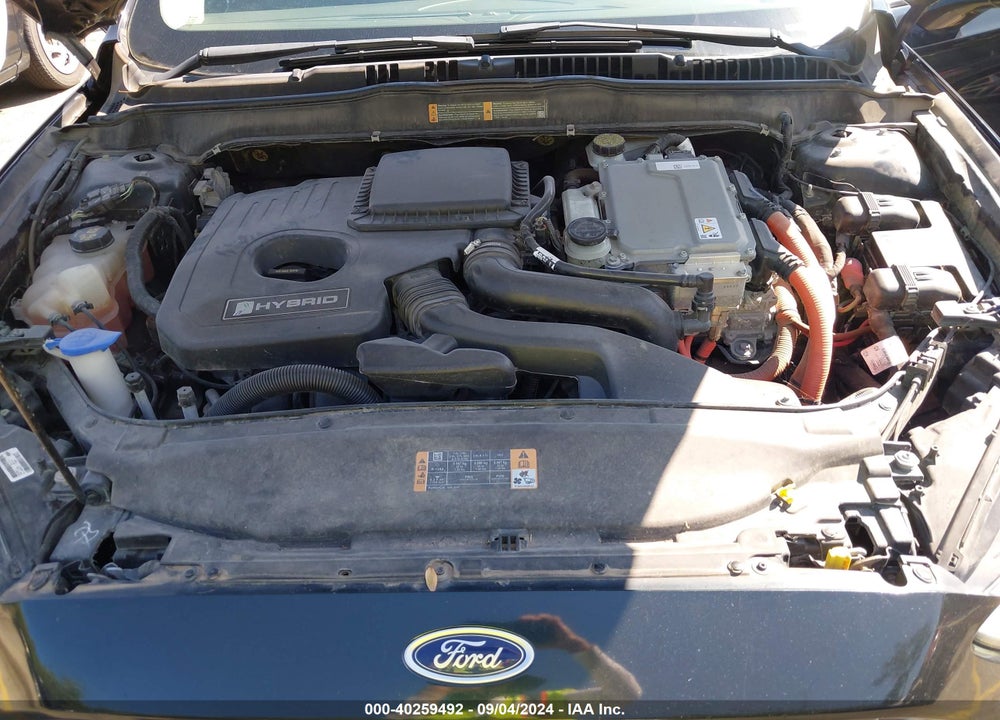 2014 FORD FUSION HYBRID VIN: 3FA6P0LUXER255837