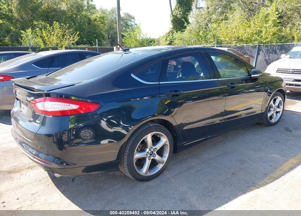 2014 FORD FUSION HYBRID VIN: 3FA6P0LUXER255837
