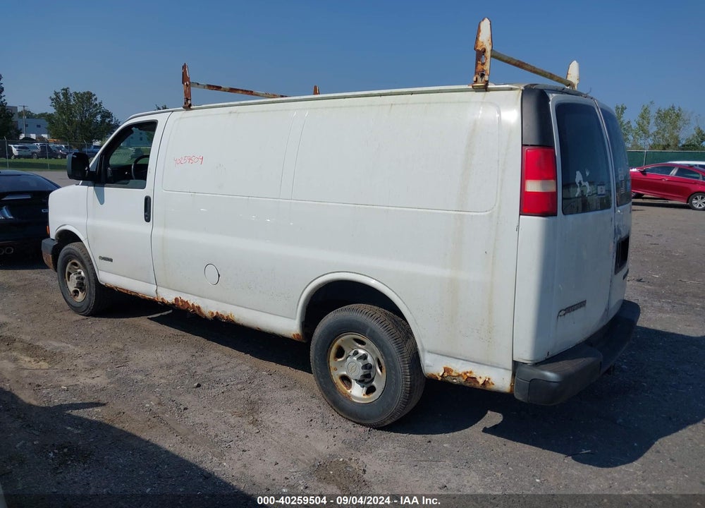 2006 CHEVROLET EXPRESS WORK VAN VIN: 1GCGG25VX61144779