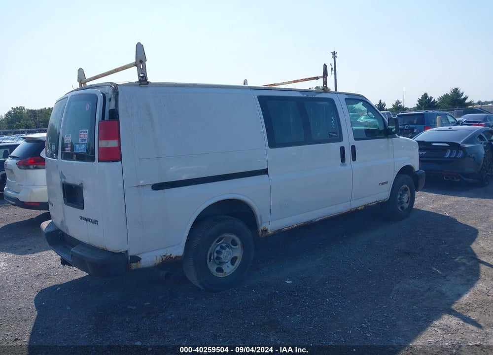2006 CHEVROLET EXPRESS WORK VAN VIN: 1GCGG25VX61144779