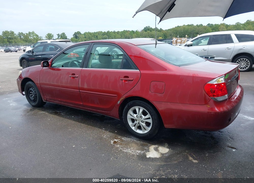 2005 TOYOTA CAMRY LE V6 VIN: 4T1BF30K05U089543
