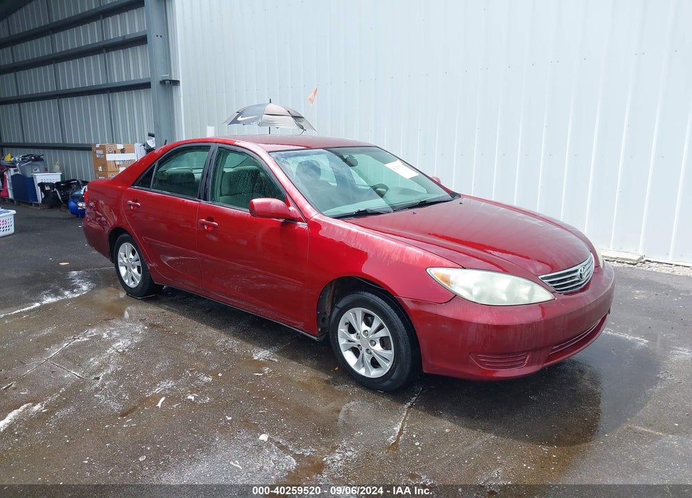 2005 TOYOTA CAMRY LE V6 VIN: 4T1BF30K05U089543
