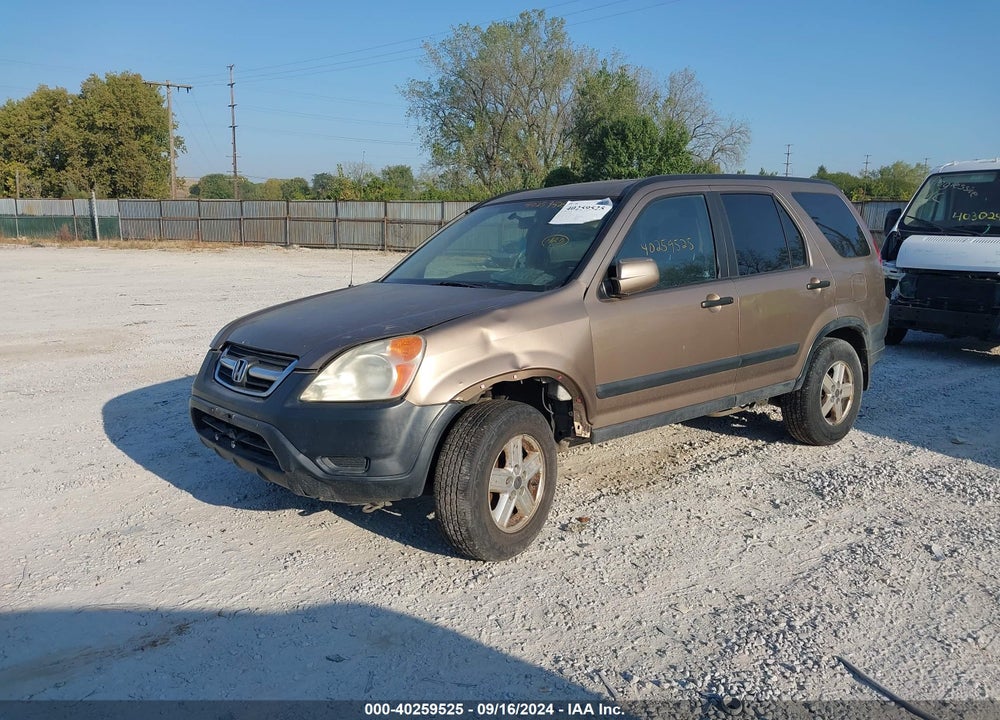 2003 HONDA CR-V EX VIN: SHSRD78803U158450