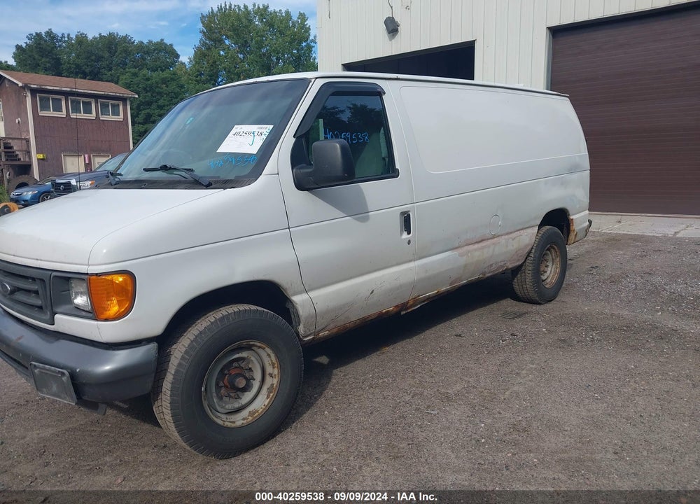 2007 FORD E-250 COMMERCIAL/RECREATIONAL VIN: 1FTNE24W87DA35440