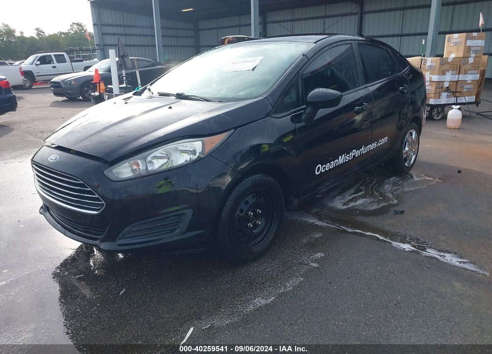 2016 FORD FIESTA S VIN: 3FADP4AJ4GM166613