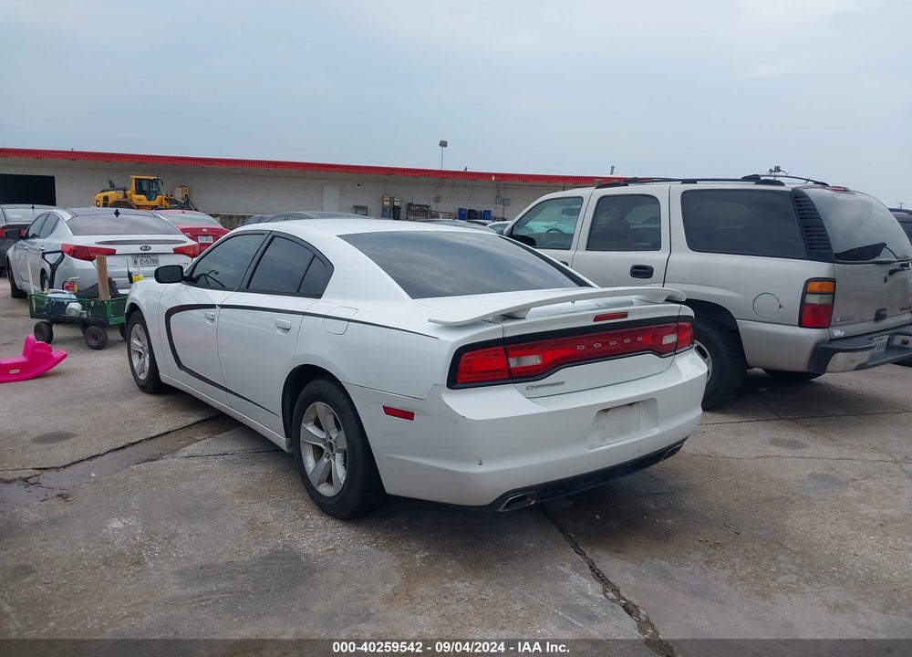 2013 DODGE CHARGER SE VIN: 2C3CDXBG0DH664633