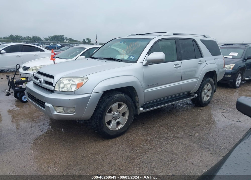 2003 TOYOTA 4RUNNER LIMITED V6 VIN: JTEBU17R730017384