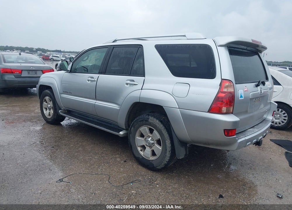 2003 TOYOTA 4RUNNER LIMITED V6 VIN: JTEBU17R730017384
