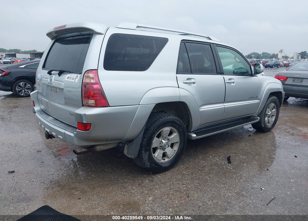 2003 TOYOTA 4RUNNER LIMITED V6 VIN: JTEBU17R730017384