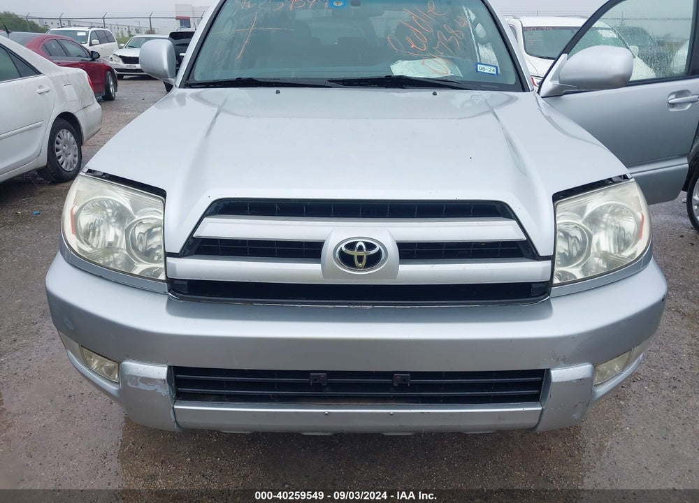 2003 TOYOTA 4RUNNER LIMITED V6 VIN: JTEBU17R730017384