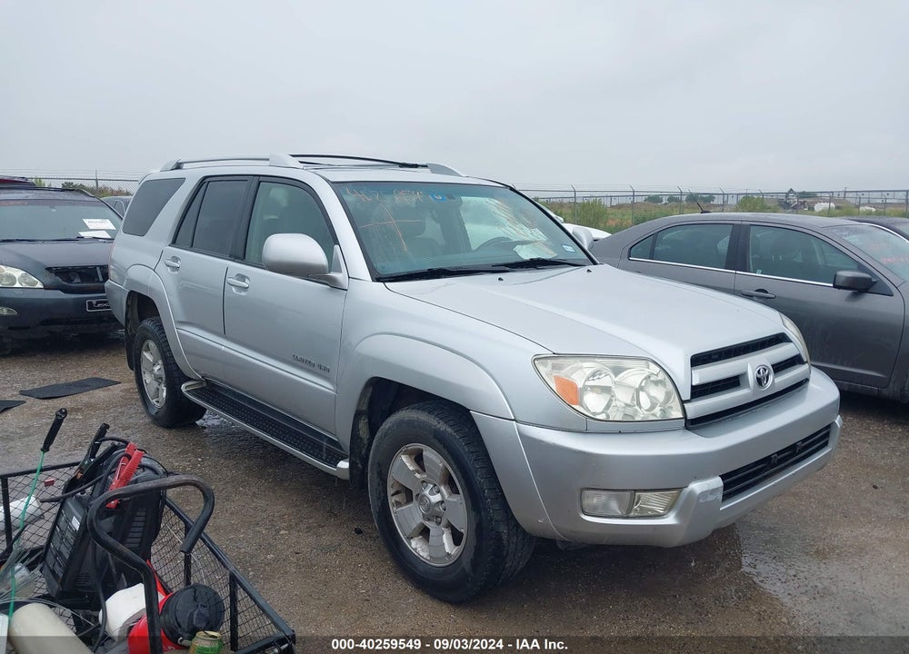 2003 TOYOTA 4RUNNER LIMITED V6 VIN: JTEBU17R730017384