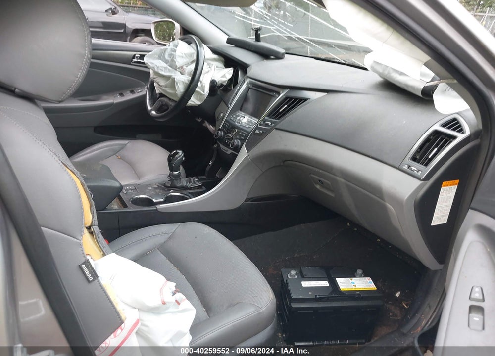 2014 HYUNDAI SONATA HYBRID LIMITED VIN: KMHEC4A43EA104467