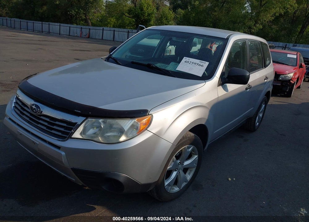 2009 SUBARU FORESTER 2.5X VIN: JF2SH61639H720187