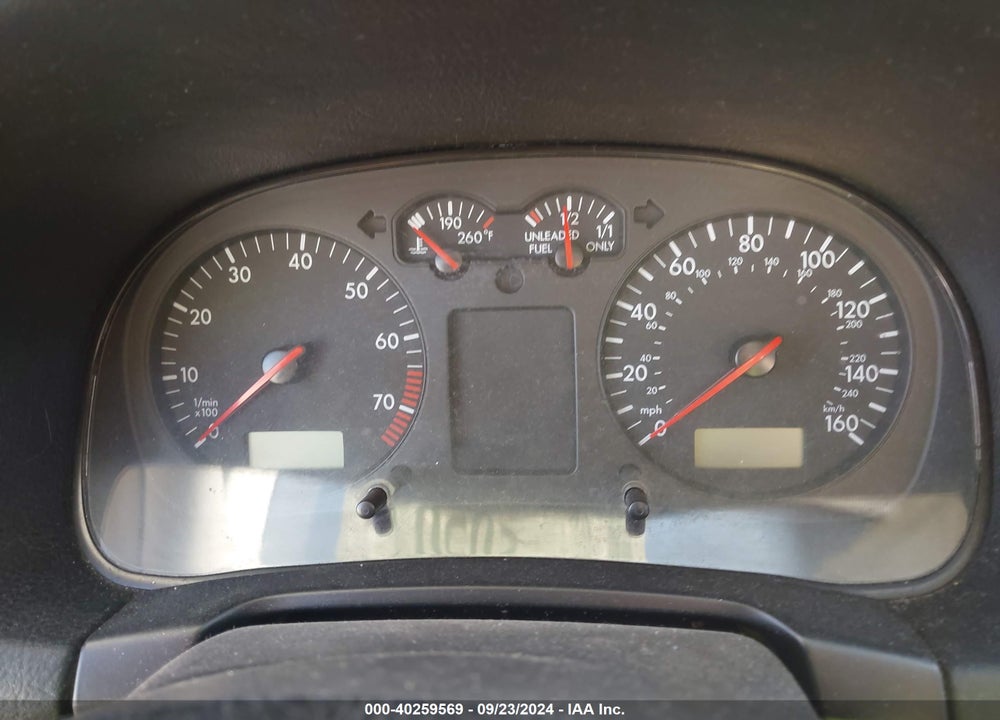 2001 VOLKSWAGEN JETTA GLS VR6 VIN: 3VWSG29M01M002638