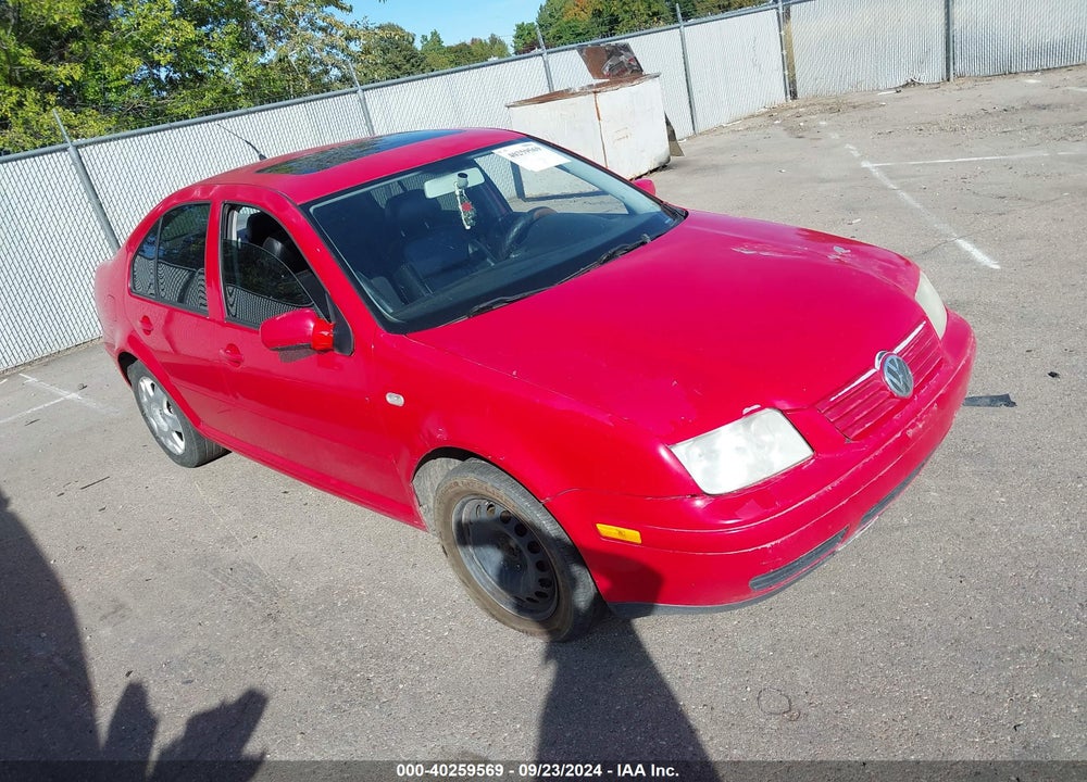 2001 VOLKSWAGEN JETTA GLS VR6 VIN: 3VWSG29M01M002638