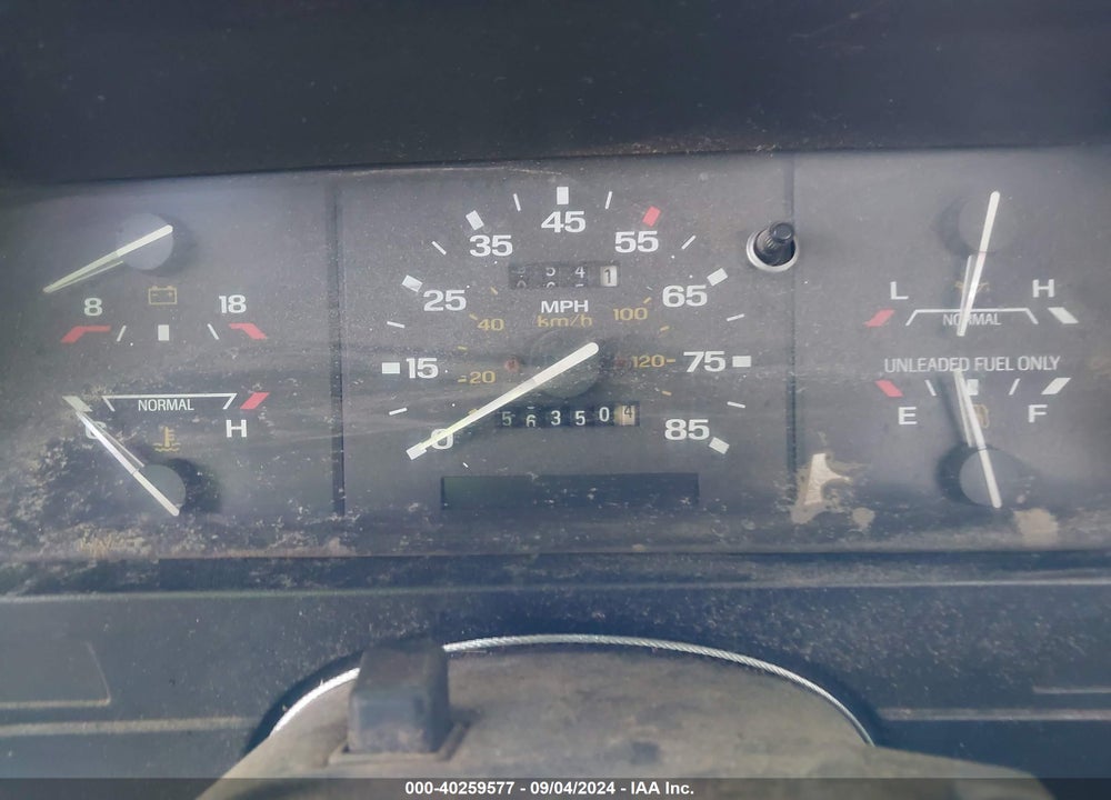 1989 FORD RANGER VIN: 1FTCR10A7KUC42085