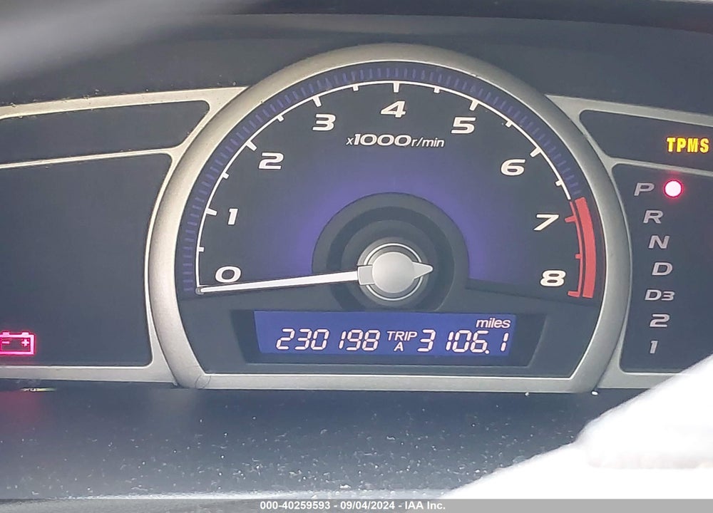 2009 HONDA CIVIC LX VIN: 2HGFA16509H307341