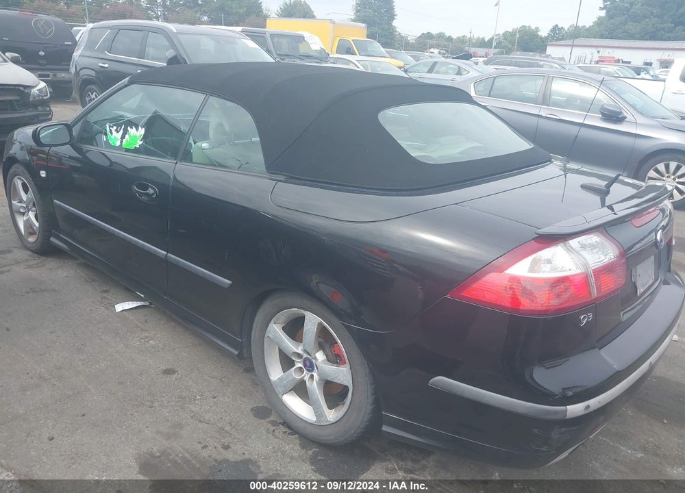 2007 SAAB 9-3 AERO VIN: YS3FH71U576000346
