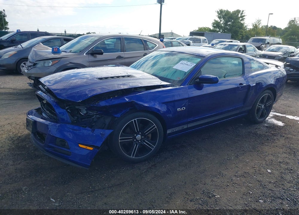 2013 FORD MUSTANG GT PREMIUM VIN: 1ZVBP8CF9D5235604