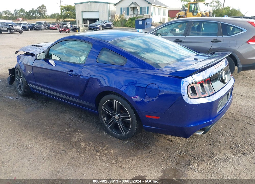 2013 FORD MUSTANG GT PREMIUM VIN: 1ZVBP8CF9D5235604