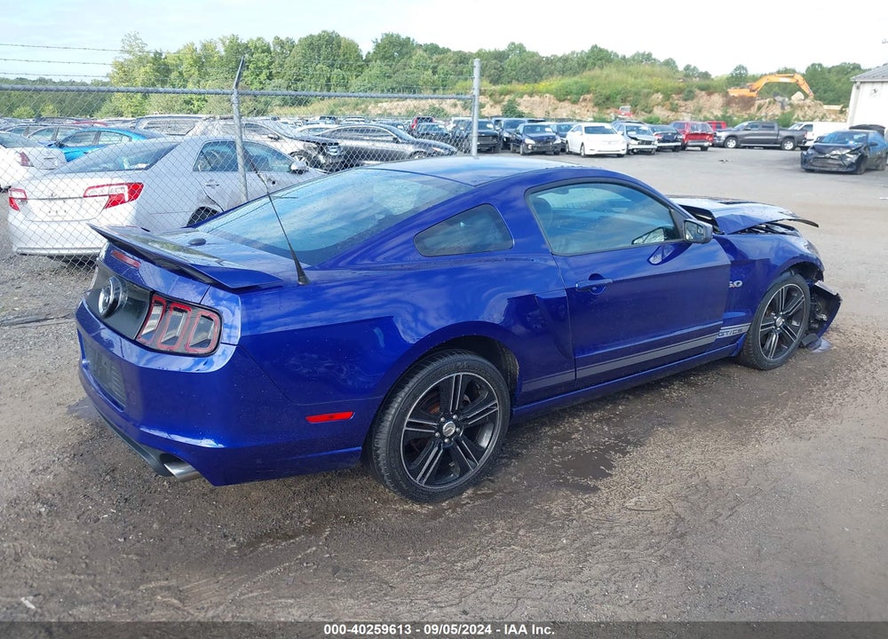 2013 FORD MUSTANG GT PREMIUM VIN: 1ZVBP8CF9D5235604