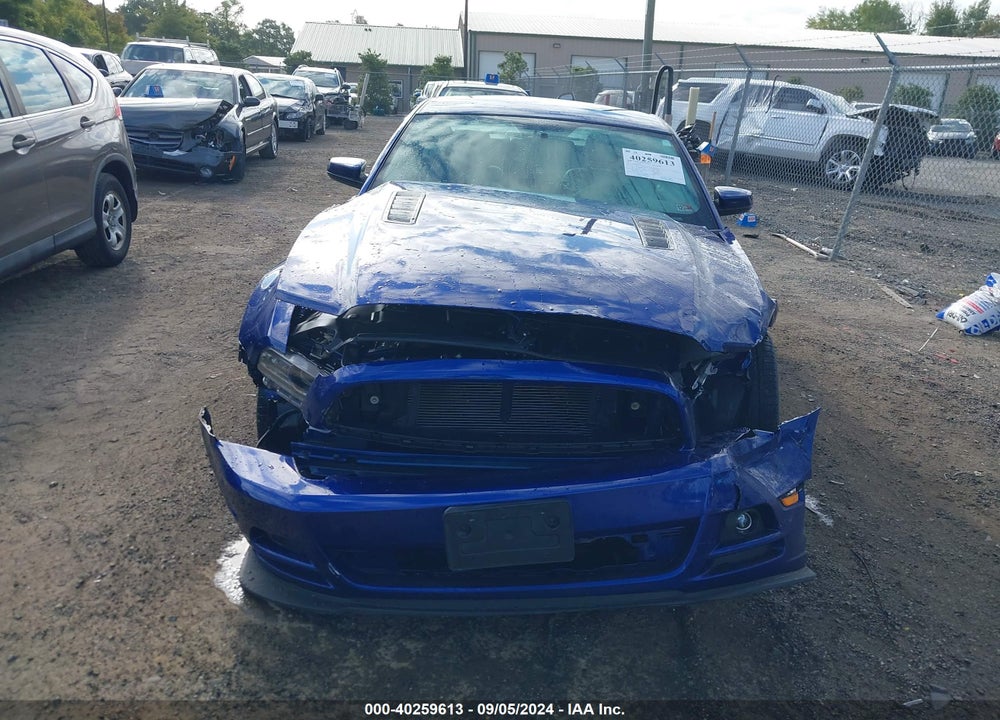 2013 FORD MUSTANG GT PREMIUM VIN: 1ZVBP8CF9D5235604