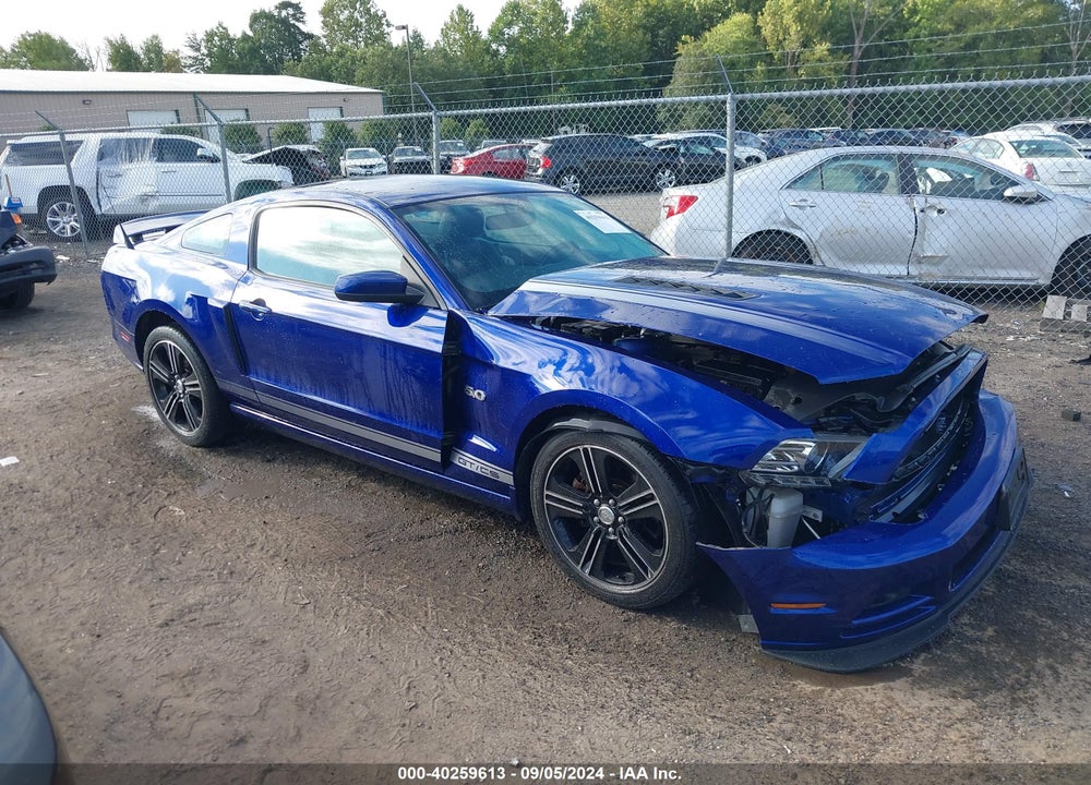 2013 FORD MUSTANG GT PREMIUM VIN: 1ZVBP8CF9D5235604