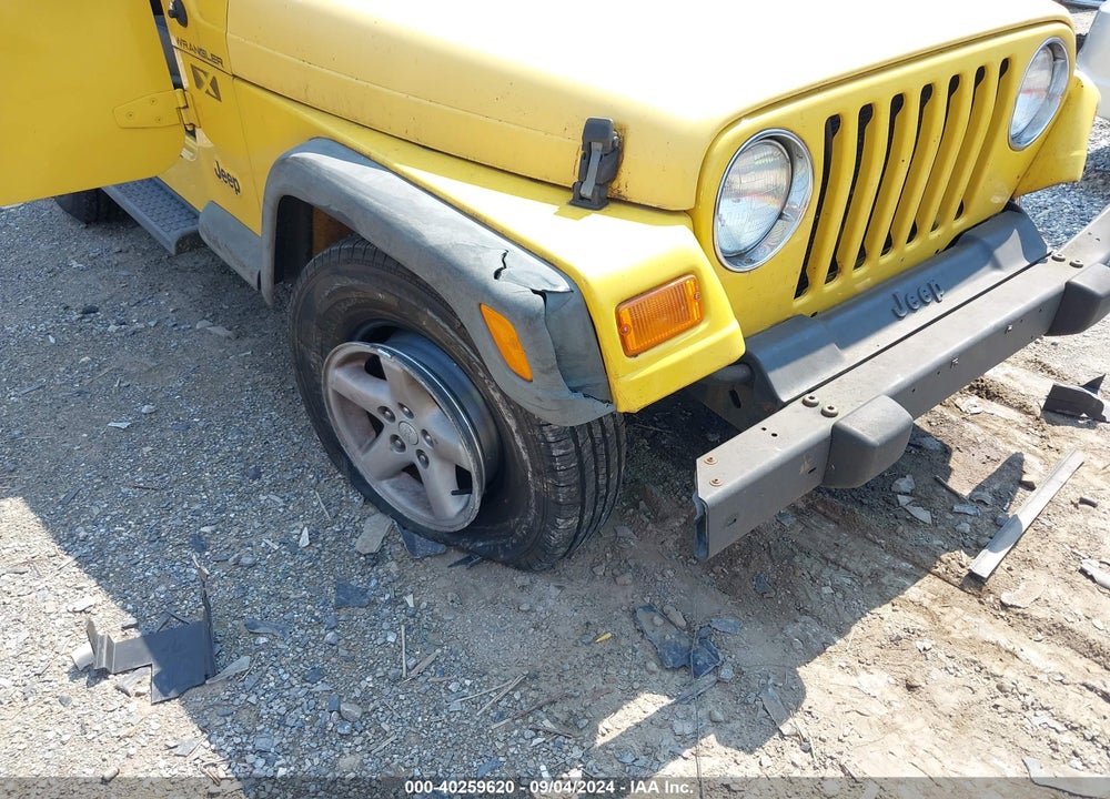 2002 JEEP WRANGLER X VIN: 1J4FA39S52P754853