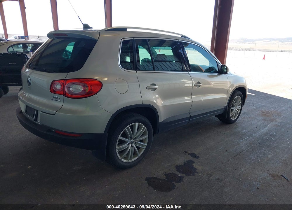 2010 VOLKSWAGEN TIGUAN SEL VIN: WVGBV7AX2AW513968
