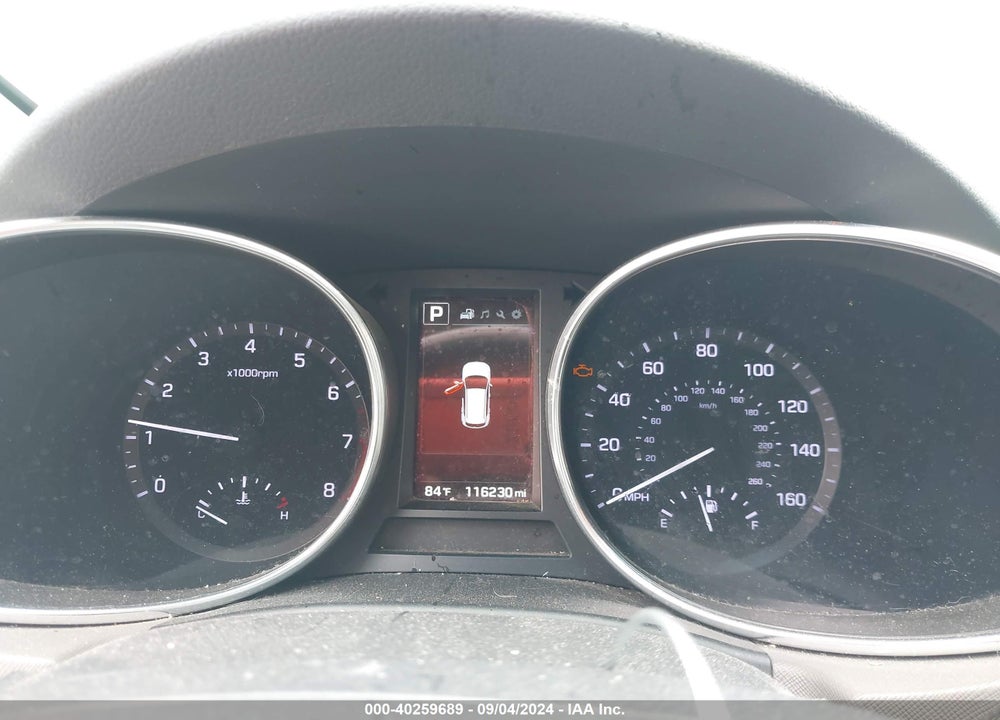 2017 HYUNDAI SANTA FE VIN: KM8SNDHF0HU217722