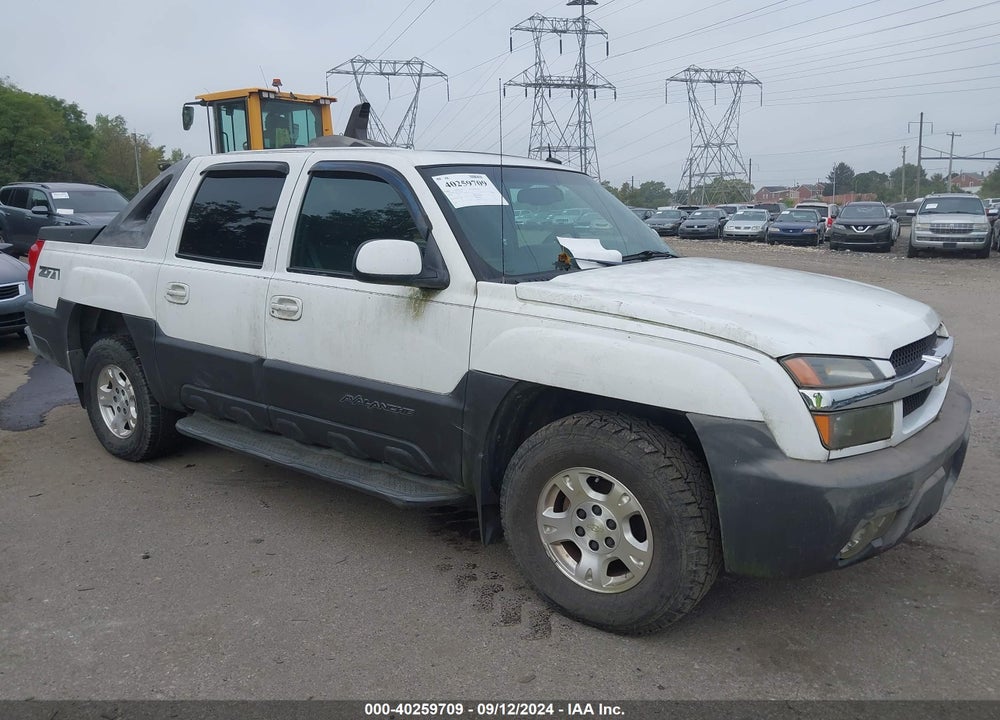2003 CHEVROLET AVALANCHE 1500 VIN: 3GNEK13T33G285618