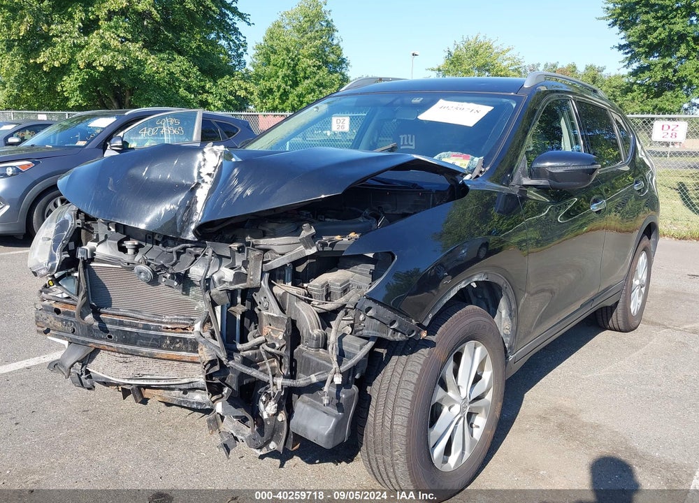 2016 NISSAN ROGUE SV VIN: KNMAT2MV1GP611671